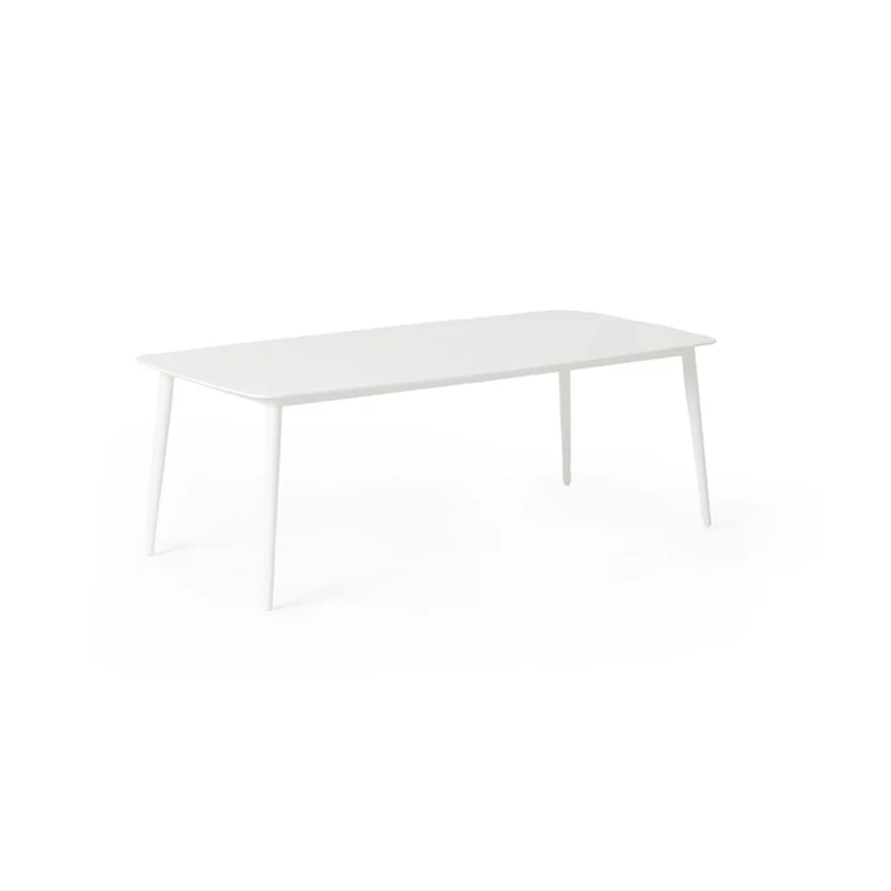 Nusa Coffee Table in White Aluminum thumbnail 2