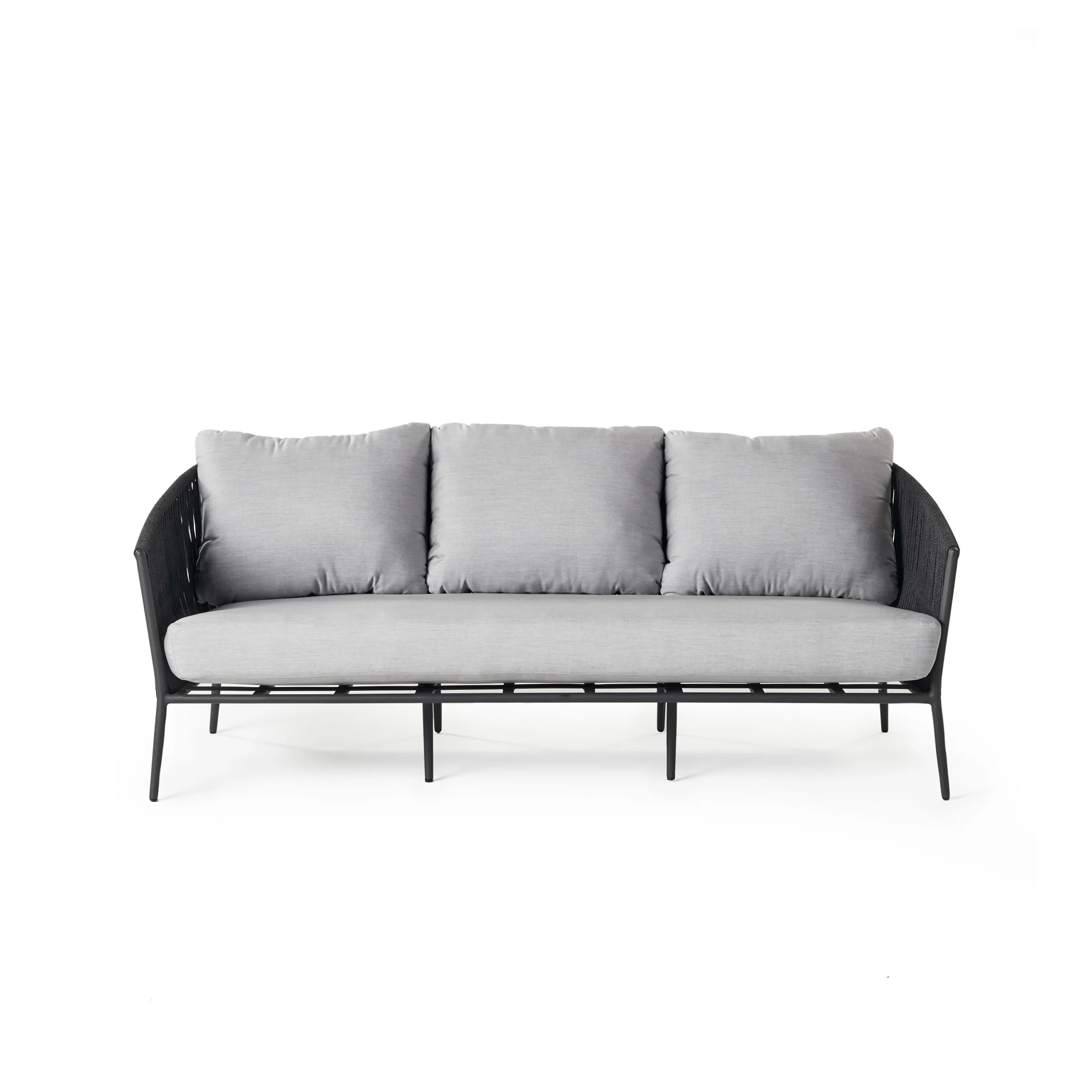 Nusa Sofa in Charcoal Aluminum
