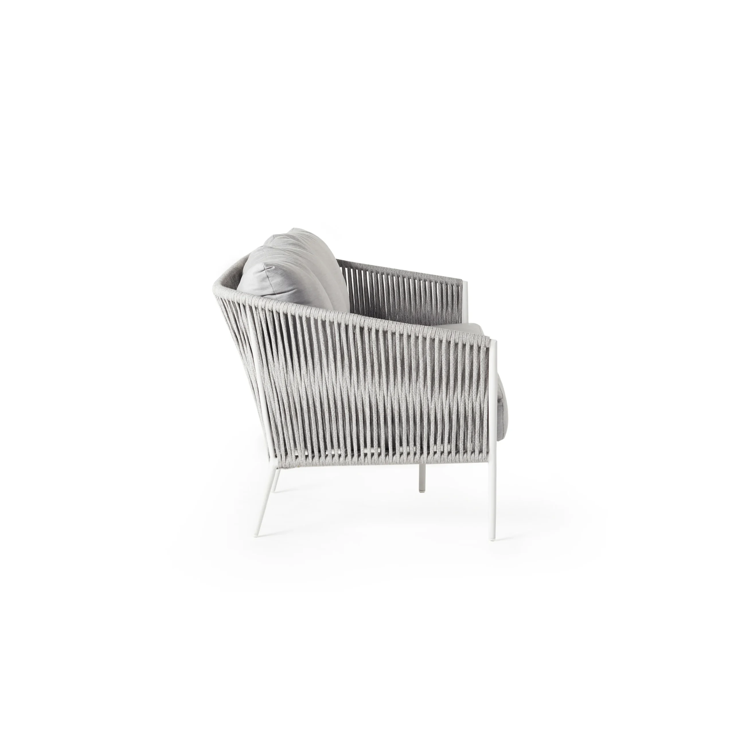 Nusa Sofa in White Aluminum thumbnail 5