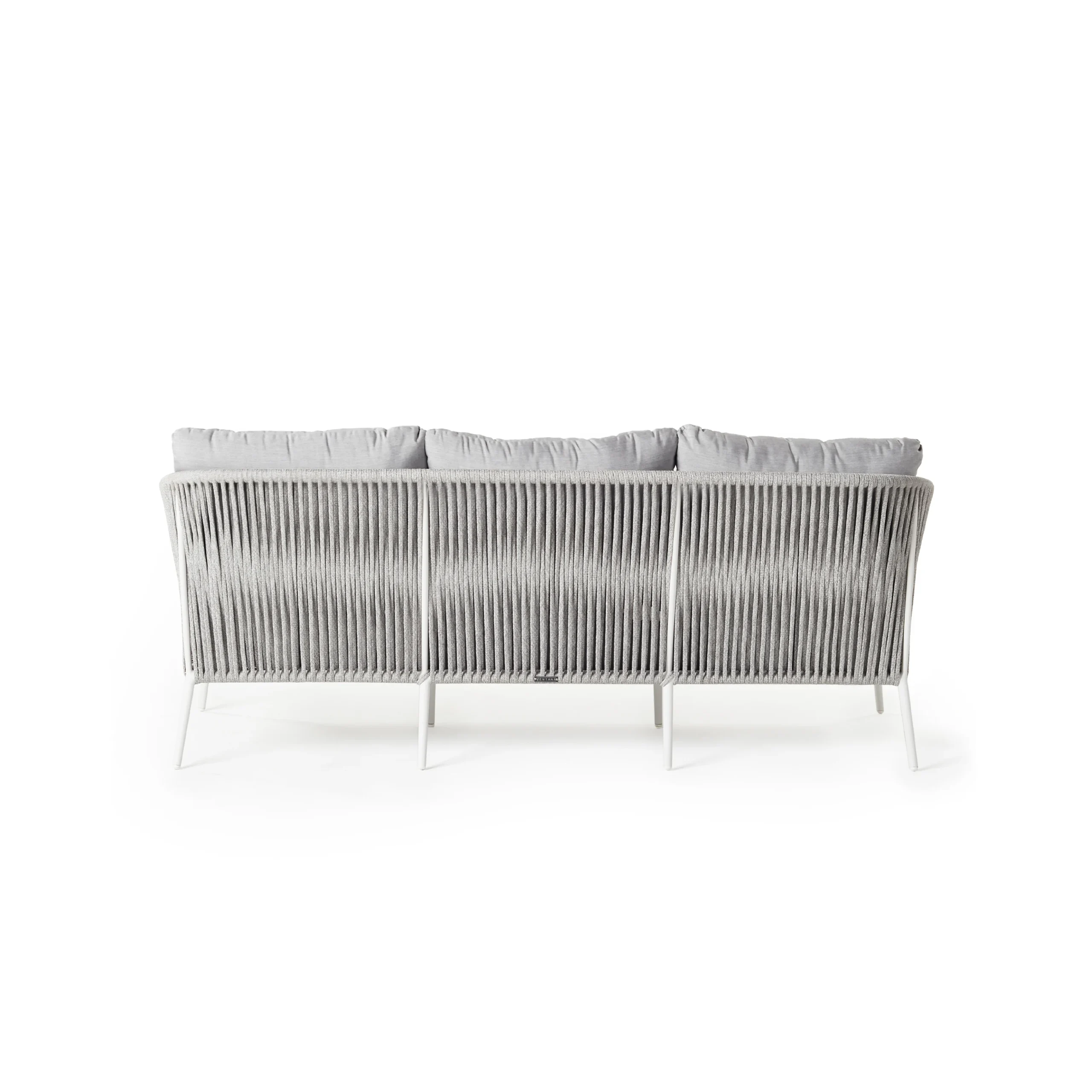 Nusa Sofa in White Aluminum thumbnail 4