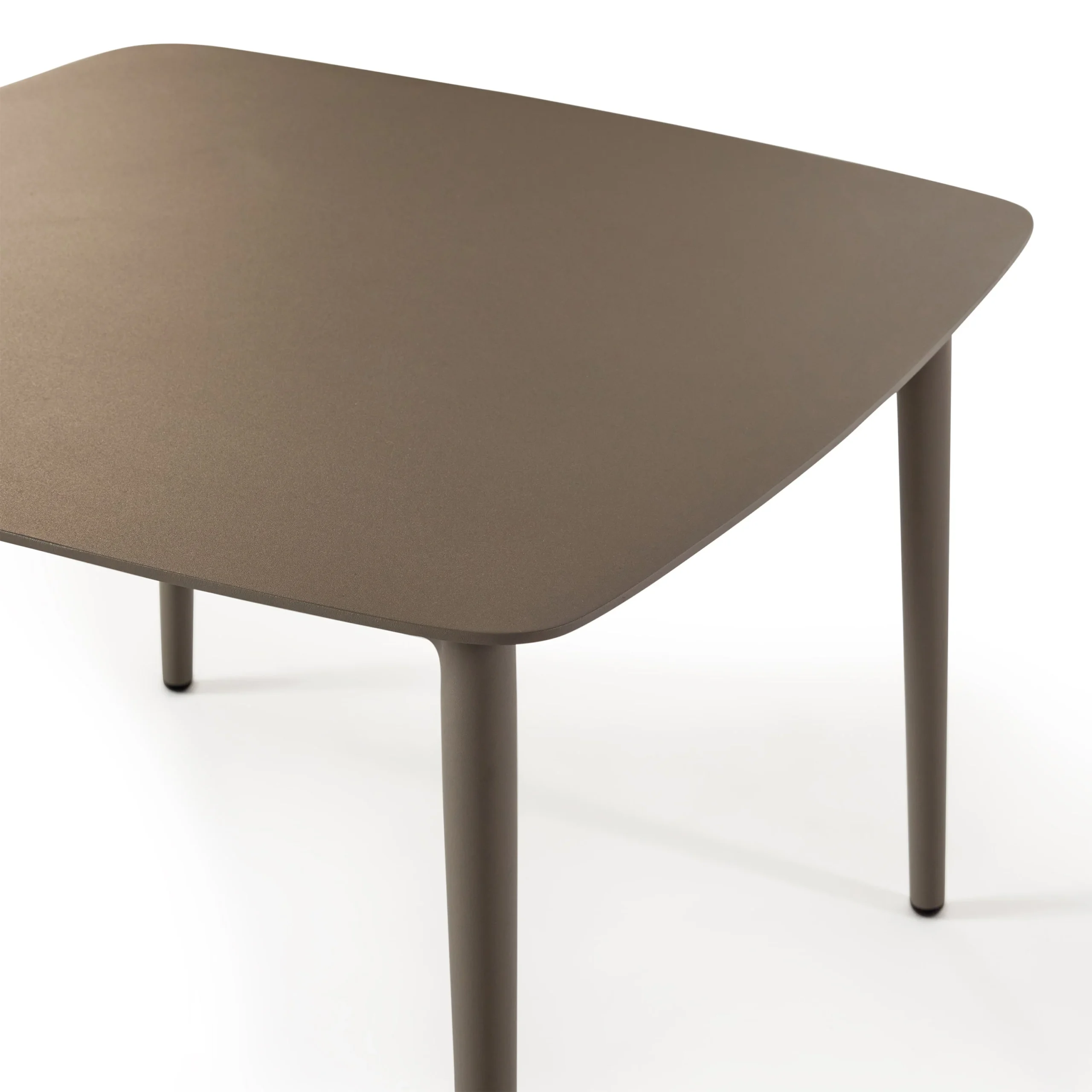 Nusa Side Table in Quartz Grey Aluminum thumbnail 2
