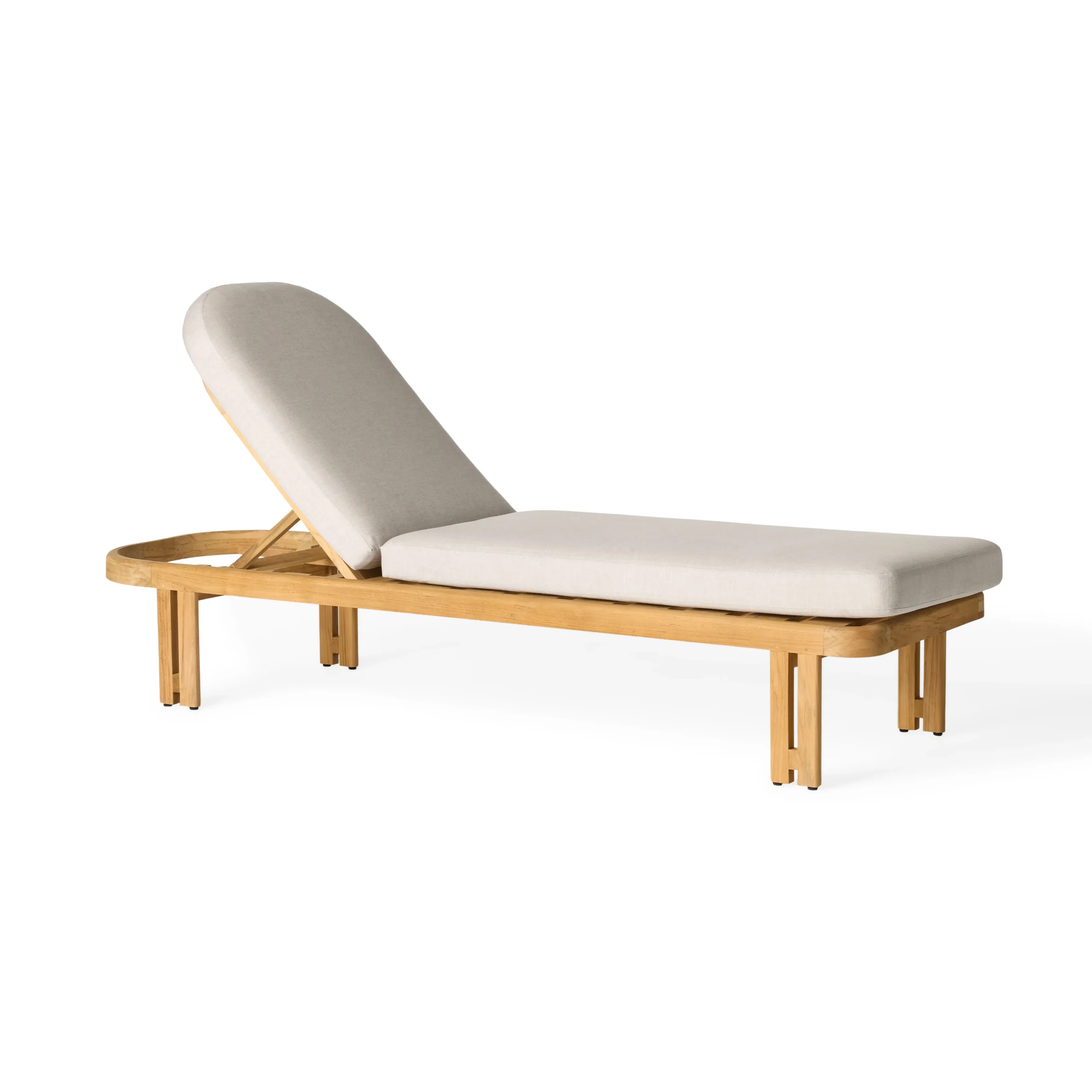 Haven Chaise Lounge in Teak
