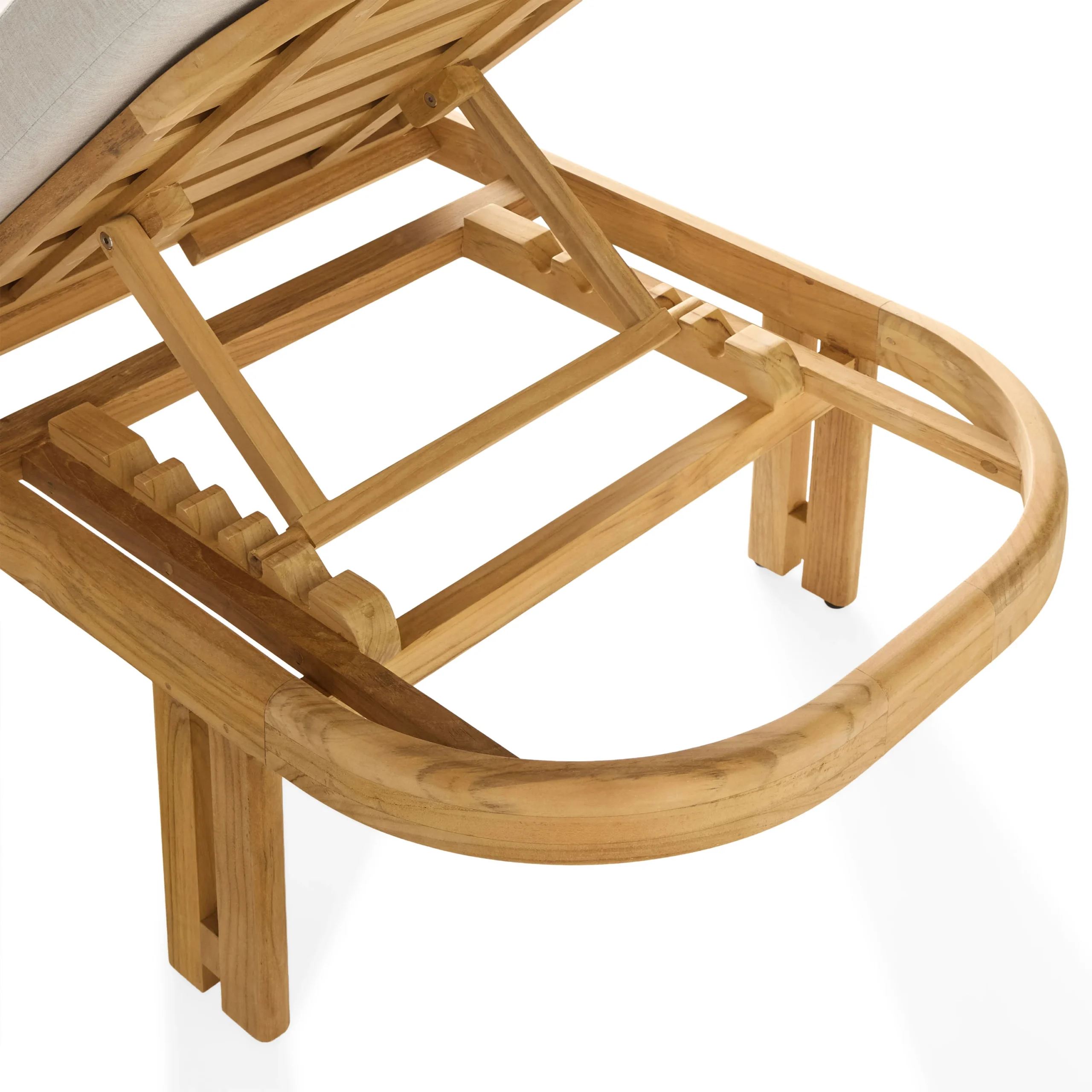 Haven Chaise Lounge in Teak thumbnail 2