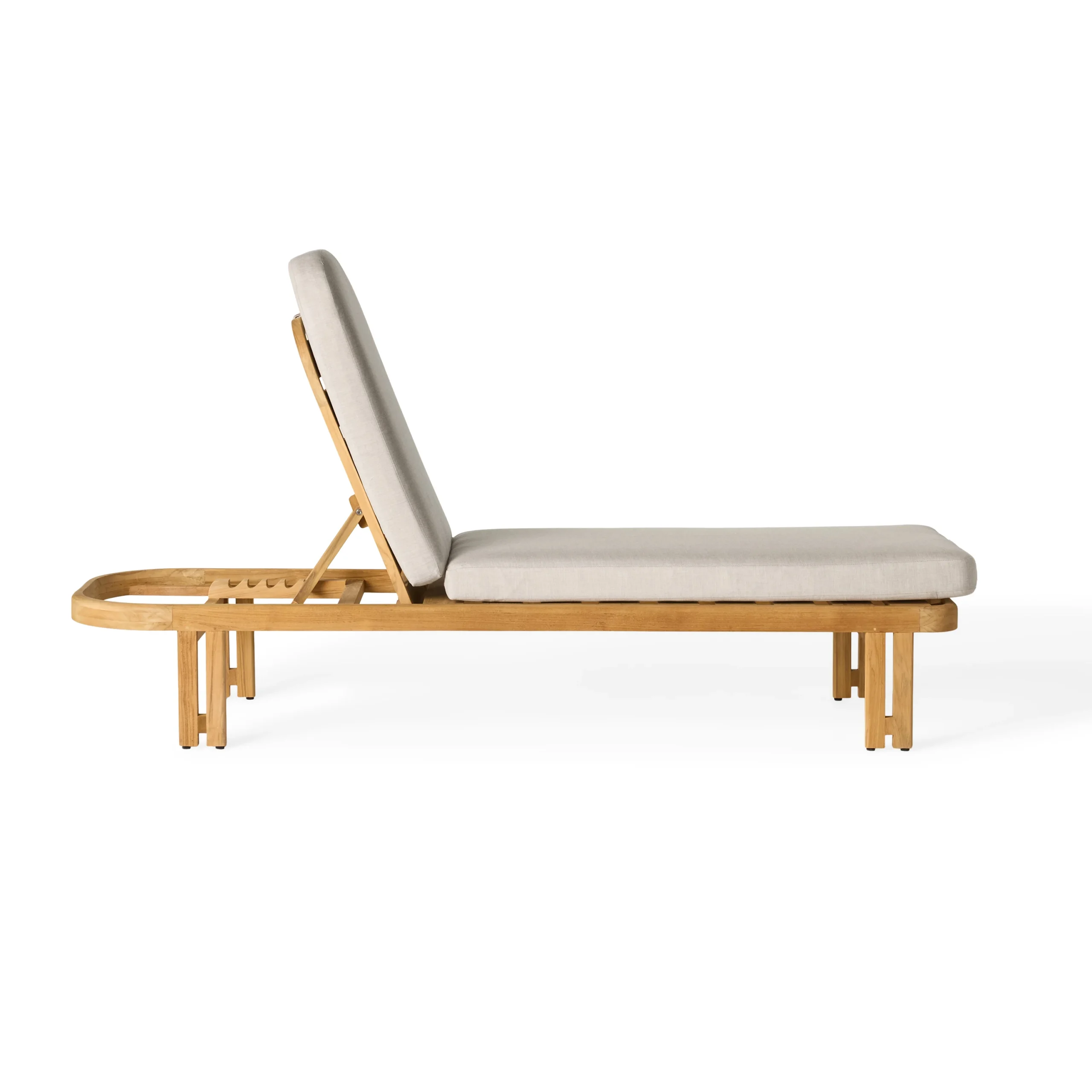 Haven Chaise Lounge in Teak thumbnail 7