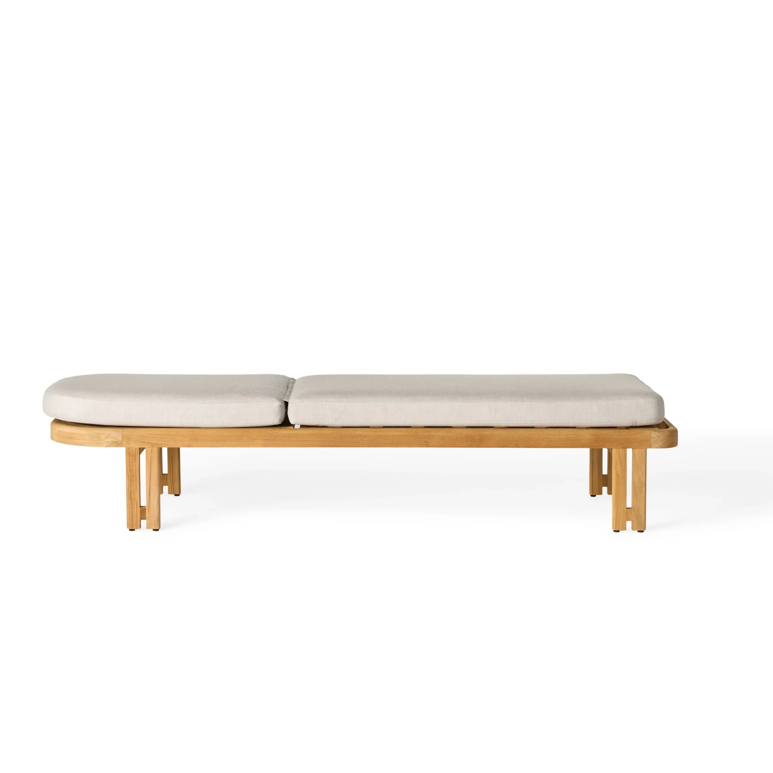 Haven Chaise Lounge in Teak thumbnail 5