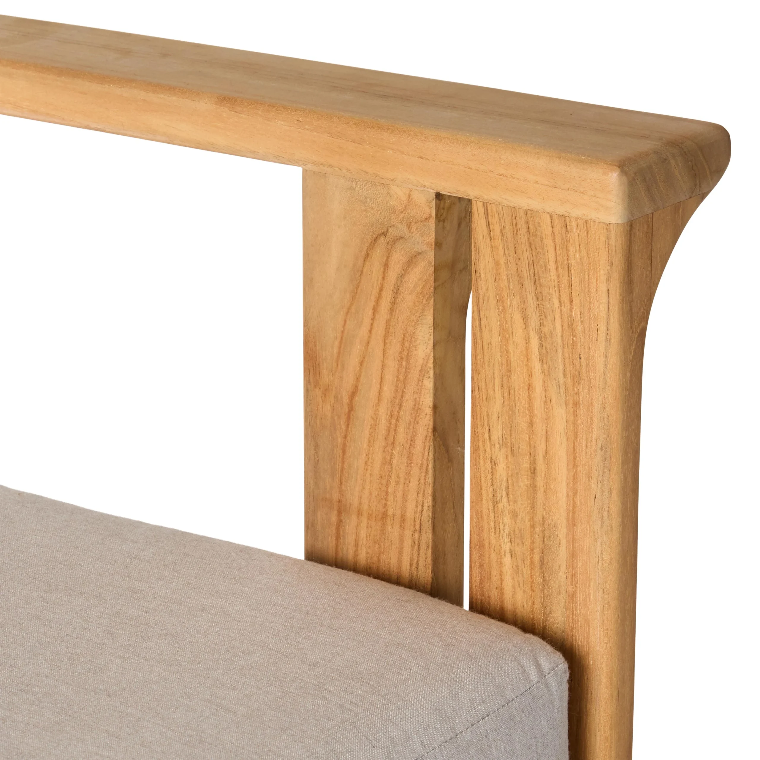Haven Loveseat in Teak thumbnail 3