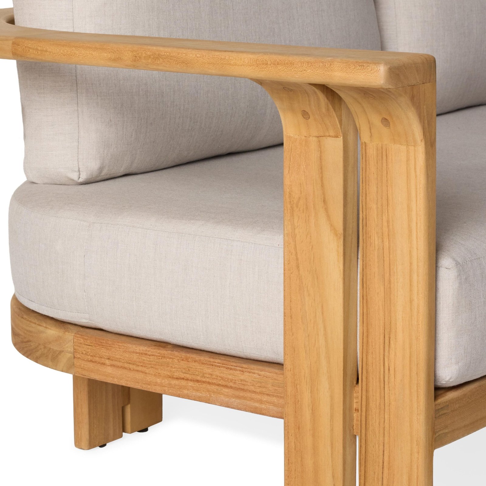 Haven Lounge Chair in Teak thumbnail 2