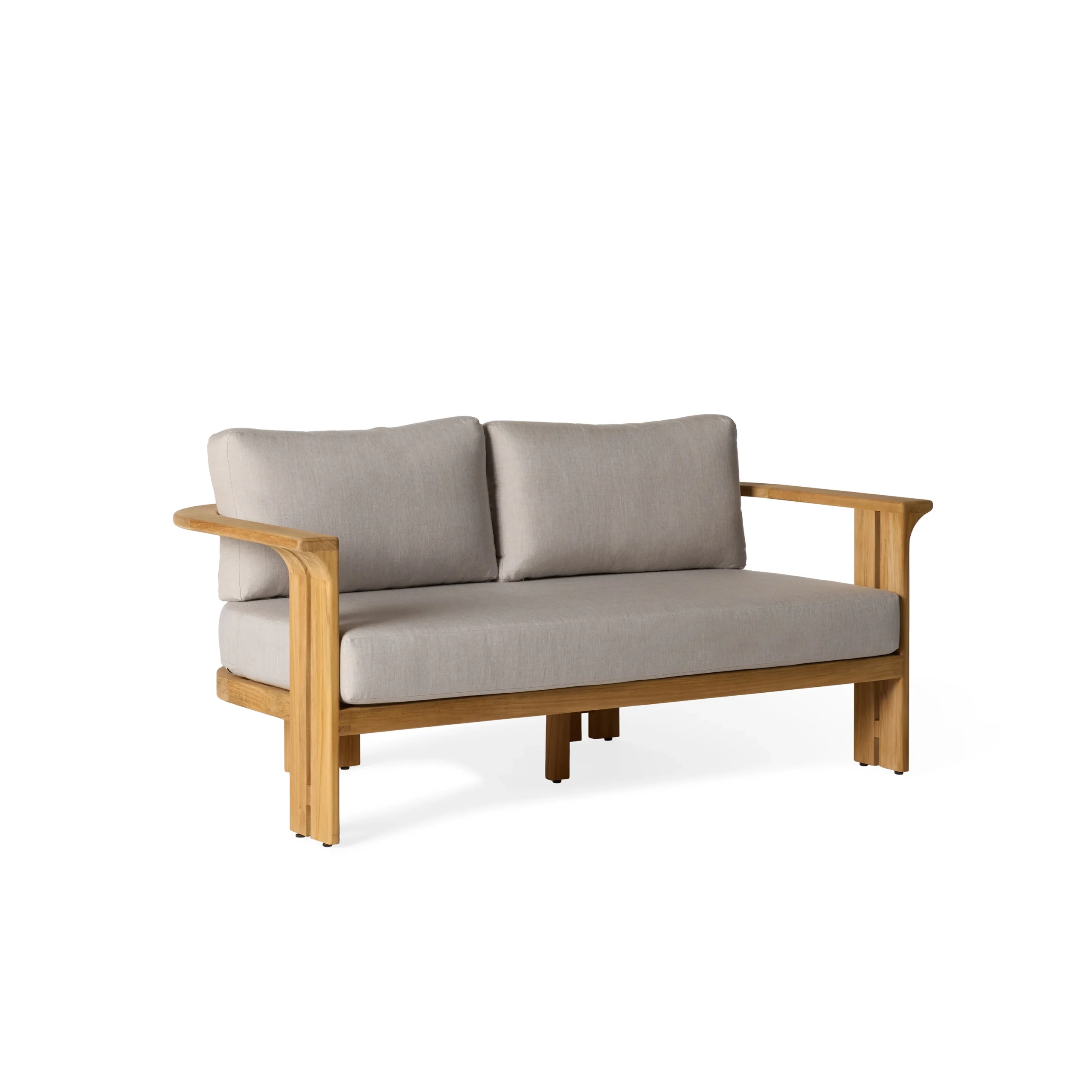 Haven Loveseat in Teak thumbnail 6