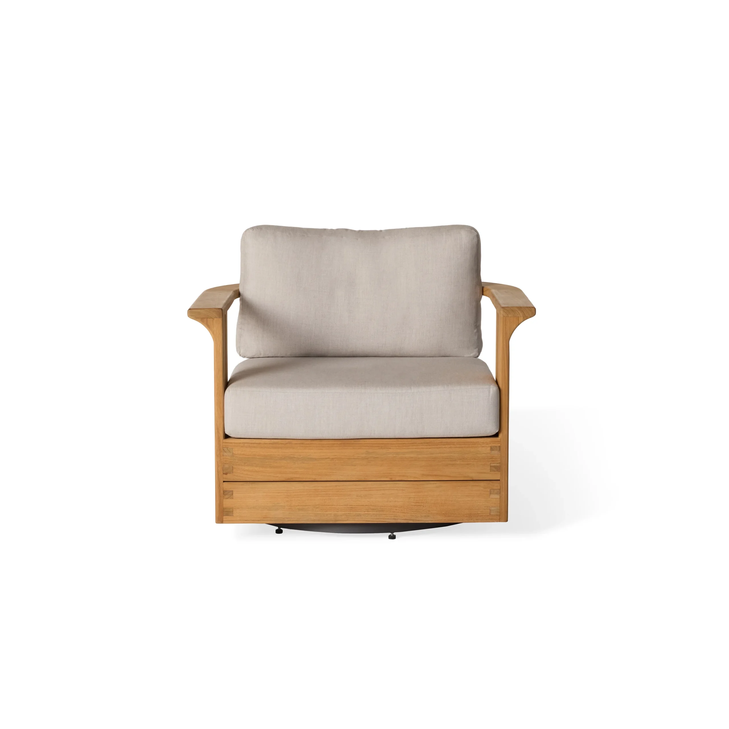 Haven Swivel Lounge Chair in Teak