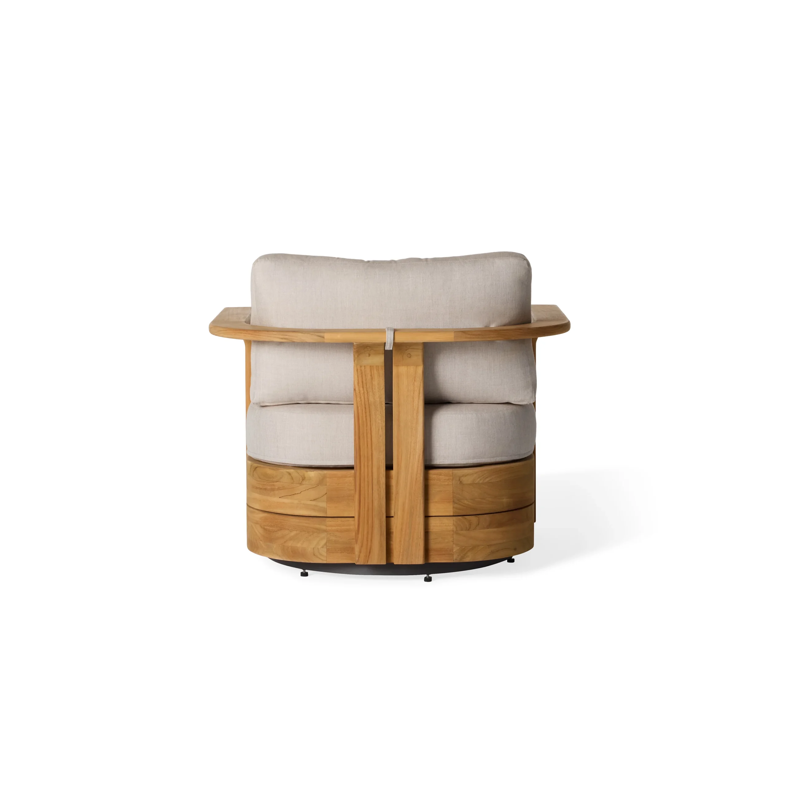Haven Swivel Lounge Chair in Teak thumbnail 2
